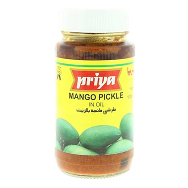 Priya Mango Pickle in Oil 300g