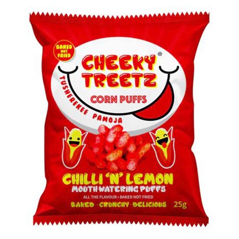 Cheeky Treetz Chillil Cornpuff 25G