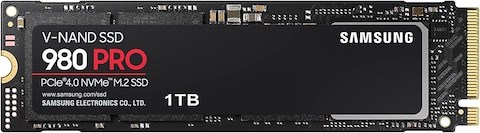 Samsung 980 Pro 1TB PCIE NVME Gen4 Internal Gaming SSD M.2 (MZ-V8P1T0B)