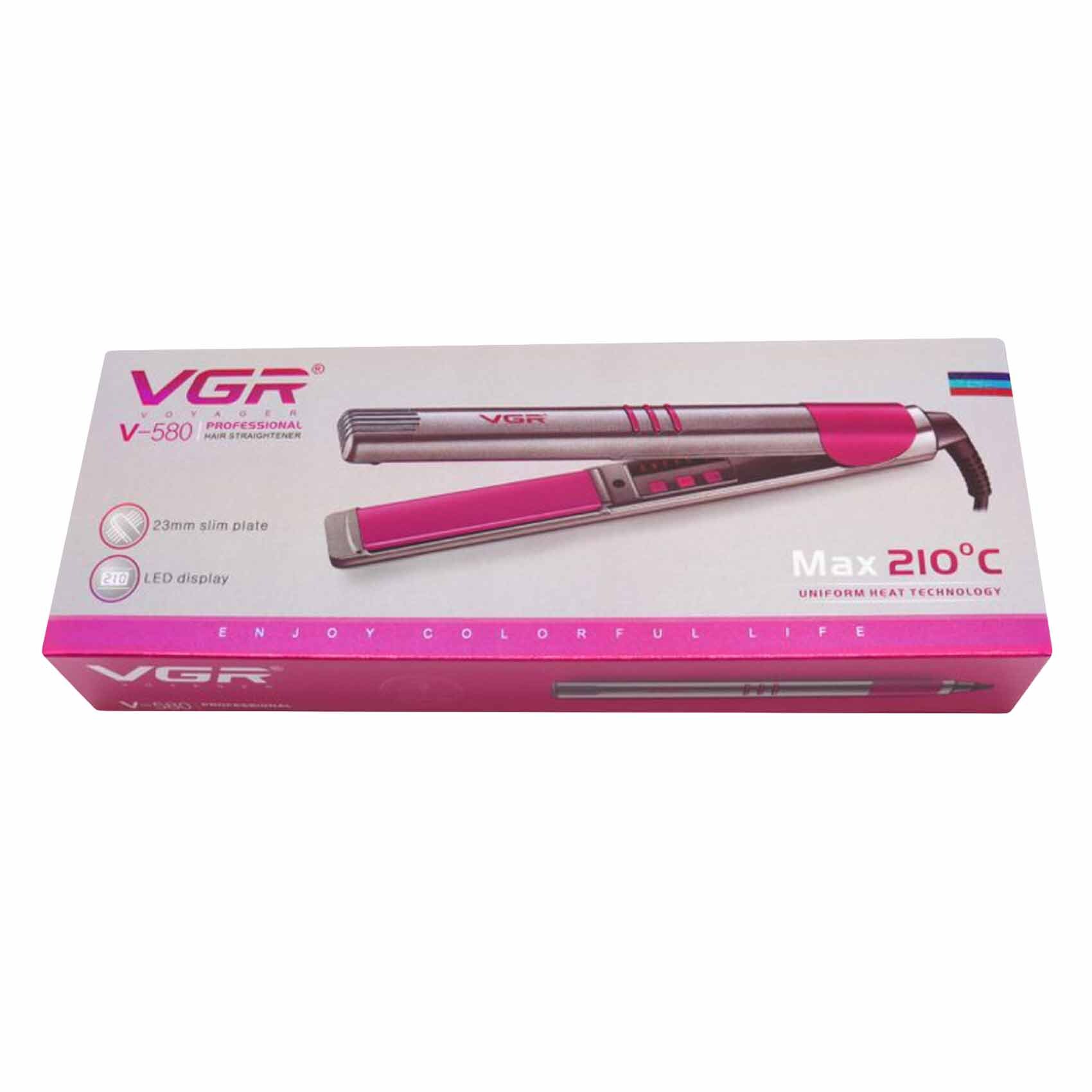 Buy VGR V-580 Hair Straightener 5-Gear Temperature Adjustment With
