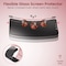 Moxedo Glass Screen Protector Compatible For iPhone 13 6.1 inch Privacy Matte Glass Screen Protector With Easy Installation Frame 2Pack