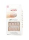 Kiss 24-Piece Gel Fantasy Nails Beige