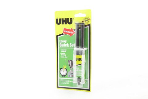 UHU EPOXY QS 14ML SYRINGE BLISTER