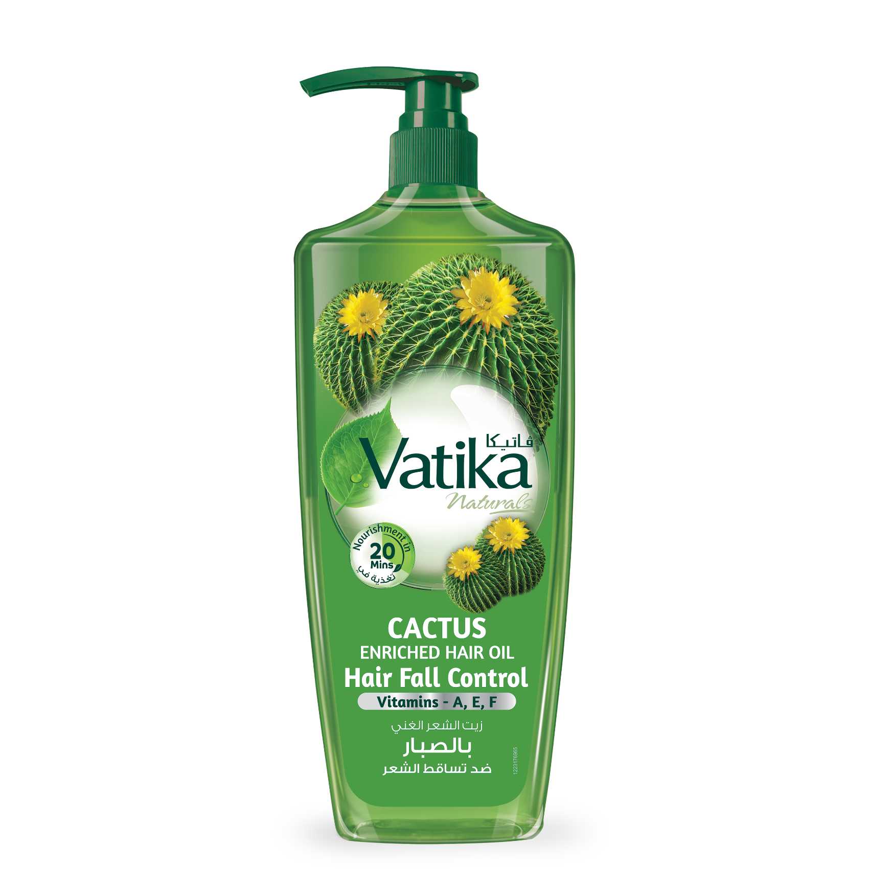 Buy Dabur Vatika Naturals Cactus Enriched Hair Fall Control Hair Oil 500ml  Online | Carrefour UAE