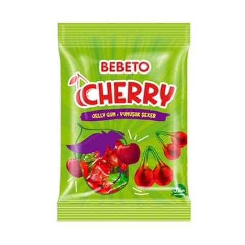 BEBETO CHERRY GUMMY CANDY 80G