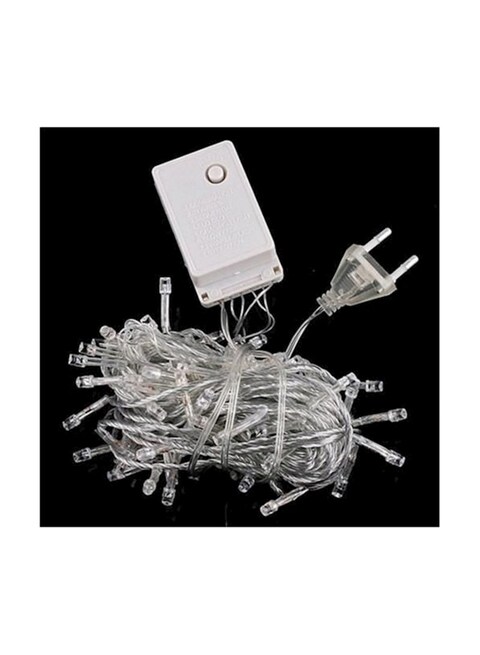 Generic 100 Led Bulb String Fairy Wedding Curtain Light White 10meter
