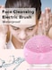 Forever Silicon Facial Cleansing Electric Brush Pink
