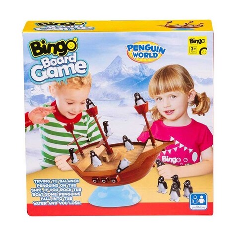 Bingo Board Game Penguin World - Age 3+