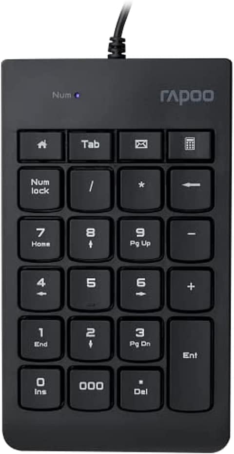 Rapoo K10 Numeric Keyboard, Black