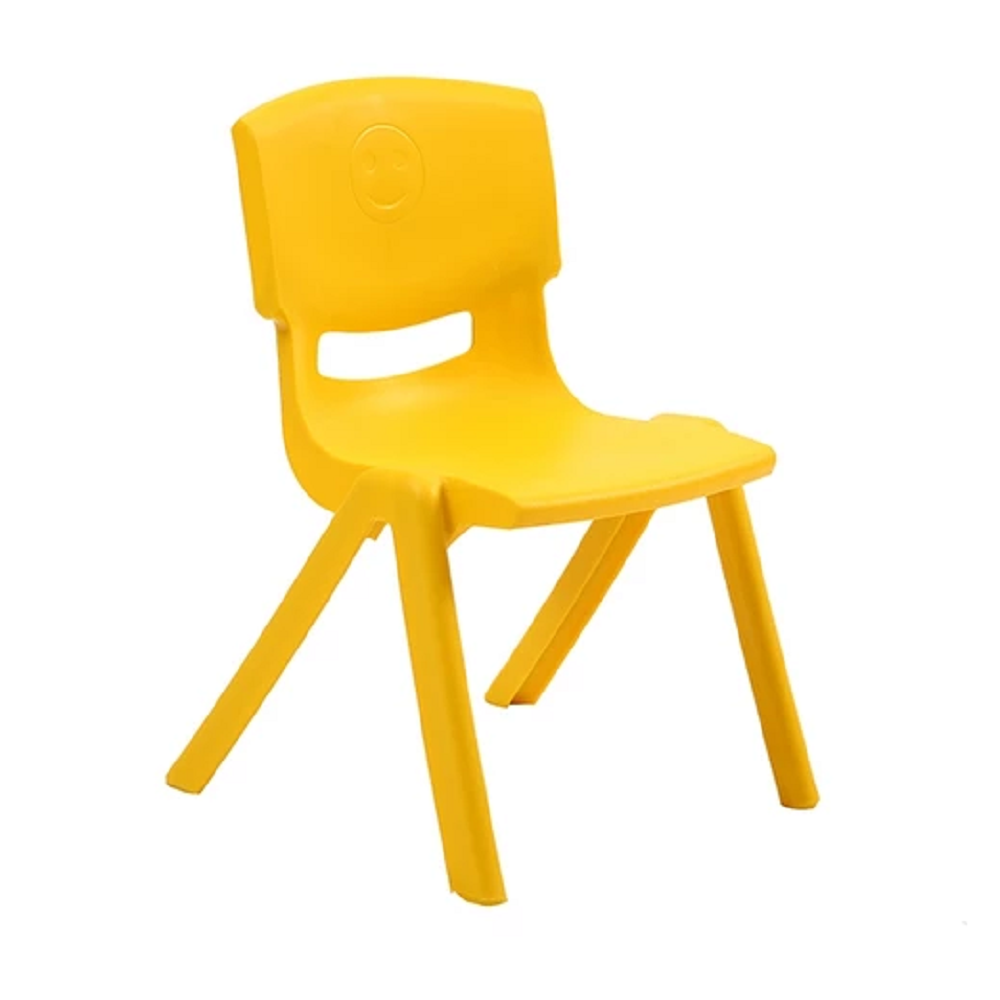 XIANGYU (28cm) yellow outdoor kids stackable plastic chair for kids