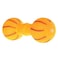 Dog Rubber Dumbbell Shape Toys Orange