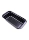 Generic Non-Stick Carbon Steel Bread Baking Pan Black 25 X 13 X 6cm