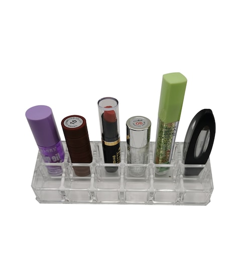 12 Slot Acrylic Lipstick Organizer, Lipstick Holder, Lip Gloss Organizer, Cosmetic Storage Display
