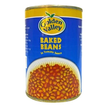 Golden Valley Baked Beans In Tomato Sauce 420g