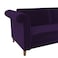 In House Serena 2 In 1 Sofabed Velvet Upholstered - Dark Purple