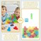 ESSEN Tetra Tower Balance Game Stacking Toys for Kids-64pcs