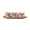 Billi Condiment Set With Wooden Tray Brown