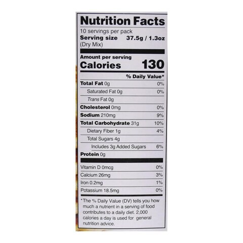 Orgran Gluten Free Apple And Cinnamon Pancake Mix 325g