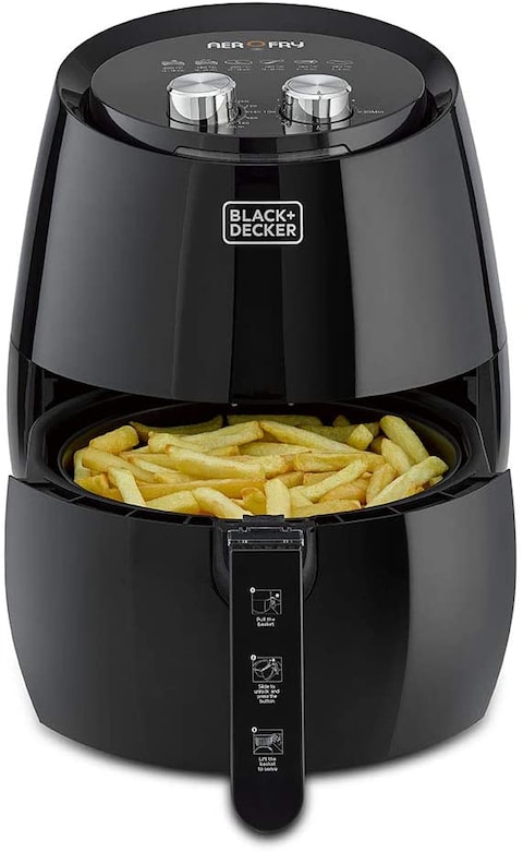 Black+Decker Air Fryer AF350-B5 Black 1500W