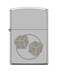 Zippo AE400037 205 Dice Satin Chrome Windproof Lighter