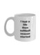 muGGyz Printed Ceramic Coffee Mug White/Black 9.5x8centimeter