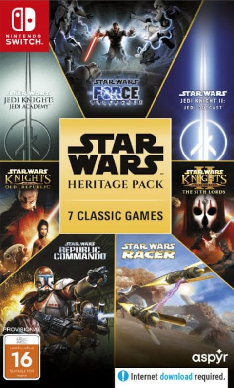 Star Wars Heritage Pack 7 Classic Games- Nintendo Switch (International Version)