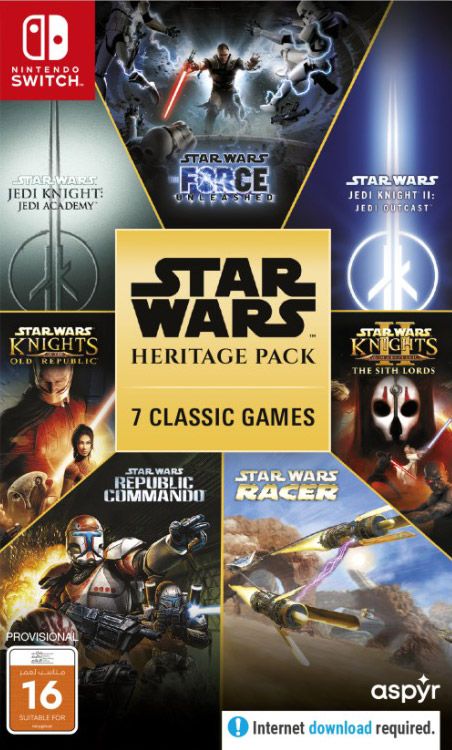 Star Wars Heritage Pack 7 Classic Games- Nintendo Switch (International Version)