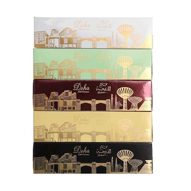 مناديل وجه الدوحة طبقتين 100 ورقة × 5 قطع