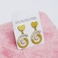 Aiwanto Small Earring Loop Earring Gold Earrings Gift for Wife Girlfriend