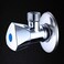 Galaxy Angle Valve Stainless Steel Angle Valves Water Switch Valves for Bathroom Shower Arm Bathtub Faucet
