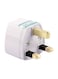 Generic - AC Power Plug Adapter White