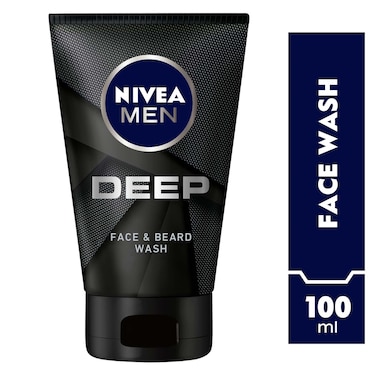 Nivea Deep Face Wash for Men - 100ml