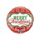 Qualatex-Merry Christmas Nordic Pattern 18in Foil< >Multicolor< >18 in< >Any Ages< >