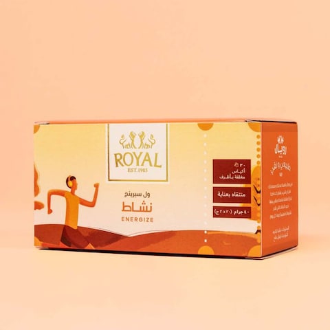 اعشاب رويال مشروب أعشاب النشاط - 20 كيس