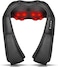 Sky Land Neck And Shoulder Back Massager With Heat, Electric Vibration Deep Tissue 3D Kneading Massage Pillow For Pain Relief On Waist, Leg, Calf, Foot, Arm, Belly, Full Body, Muscles [Em-6124]