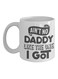 muGGyz This Mug Belongs To The World's Best Firefighter Dad Printed Coffee Mug White/Black/Red 325ml