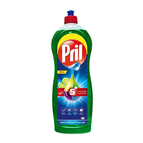 Prill Dishwashing Liquid, Green Lemon - 980 gram