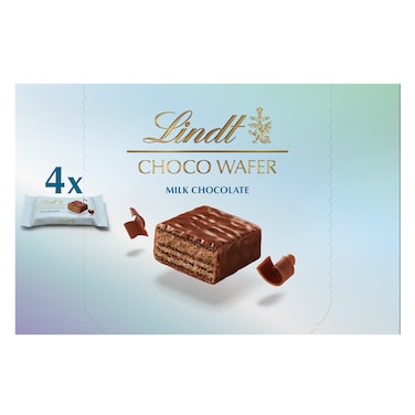Lindt Wafer Milk Chocolate 104g