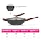 Fissman Wok Pan Capella 28cm With Glass Lid (Aluminum With Non-Stick Coating)