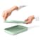 Brabantia Make And Take Plastic Flat Lunch Box Jade Green 1.1L