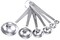 Generic 6Pcs Set Stainless Steel Collapsible Folding Measuring Cup And Spoon Set