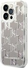CG Mobile Karl Largerfeld Liquid Glitter Case Monogram Pattern &amp; Multicolor Glitter Scratch Resistant/Non-Yellowing/Non-Slipping/Anti-Scratch Compatible With iPhone