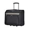 Eminent Water Repellant Multi Compartment Unisex Pilot Case Trolley For Business Travel And Office, V135-17, Black