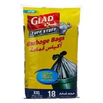 Buy GLAD GARBAGE BAGS XXL 100X125CM FITS 220LITRE BINS X18 in Kuwait