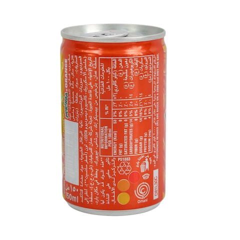 Mirinda Orange Soft Drink Can 150ml