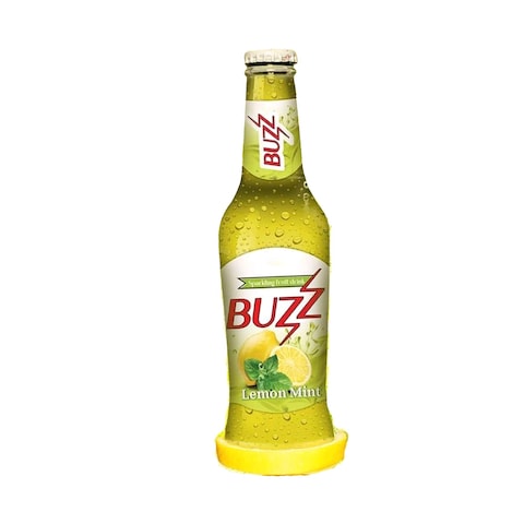 Buzz Sparkling Fruit Drink with Lemon Mint - 300 ml