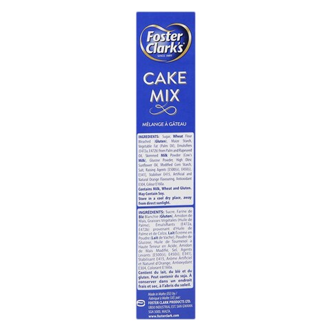 Foster Clark&#39;s Orange Cake Mix 500g