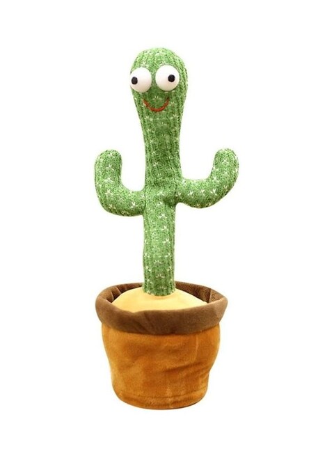 Electric Dancing Cactus Plant Stuffed Toy