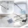 Jannah  Snake Hair Drain Clog Remover Cleaning Tool Flexible Pick Up Tool Long Spring Claw Grip Toilet Kitchen Sewer (2Pieces)
