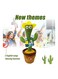 Dancing Cactus Plush Stuffed Toy with Music